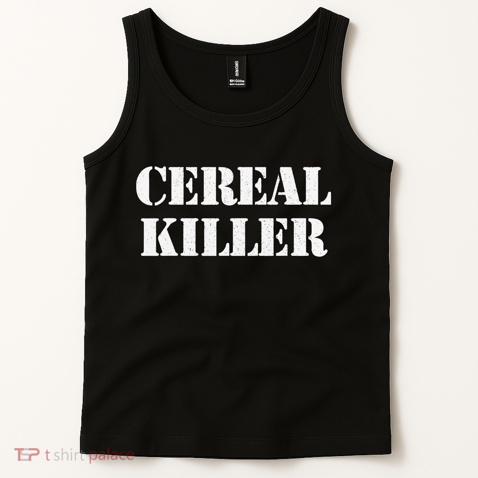 Cereal Killer Released Funny Halloween Tank Top