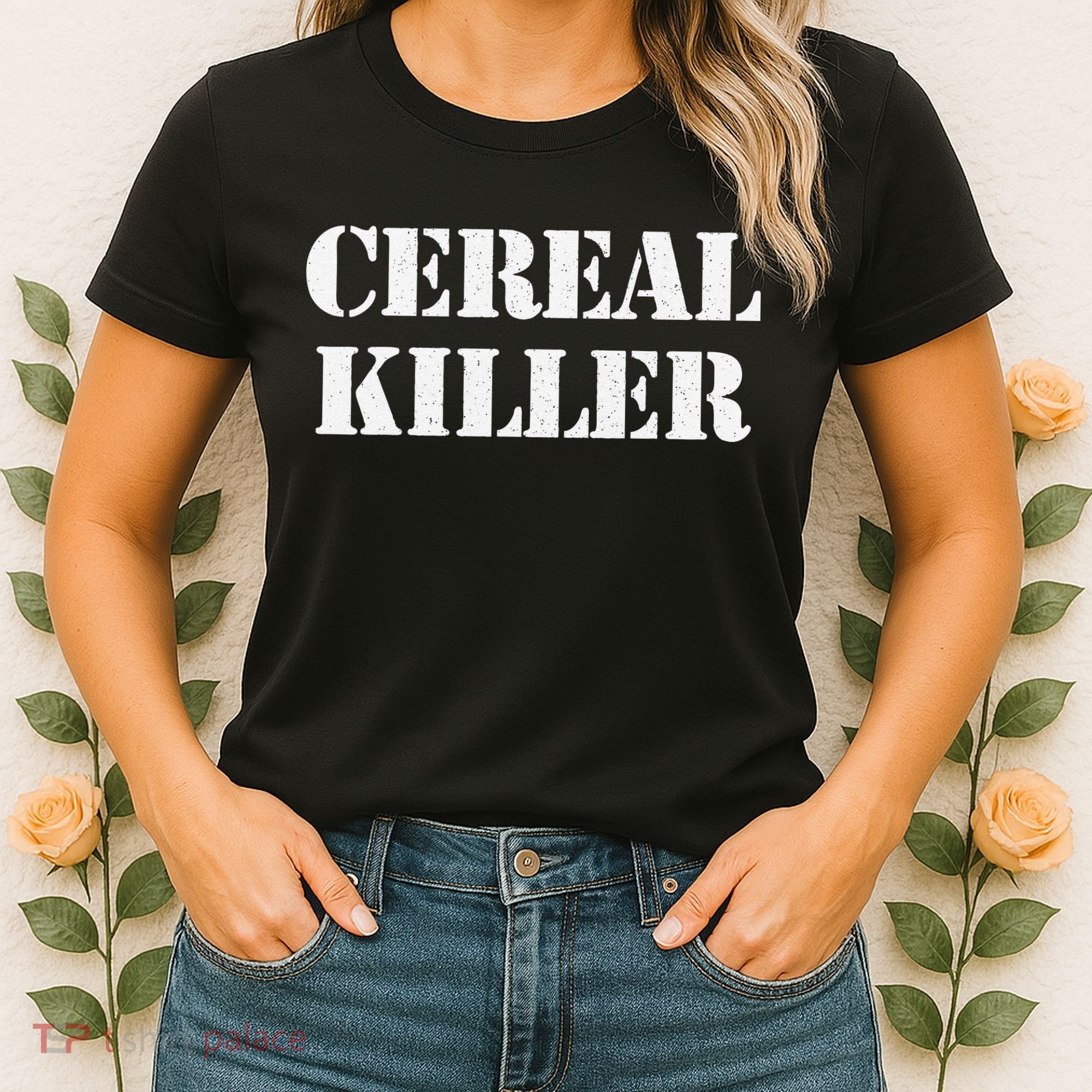Cereal Killer Released Funny Halloween Women's T-Shirt