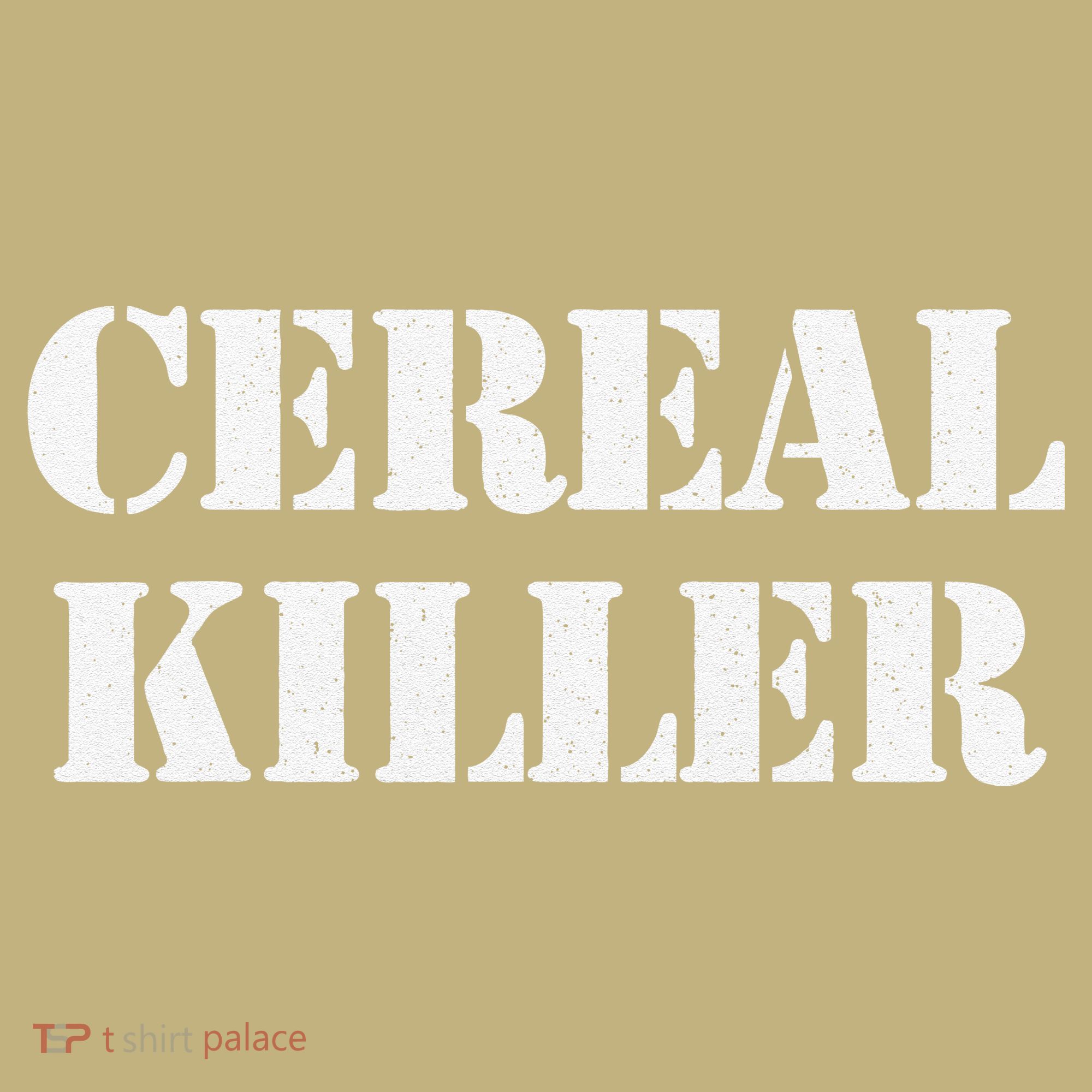 Cereal Killer Released Funny Halloween Button