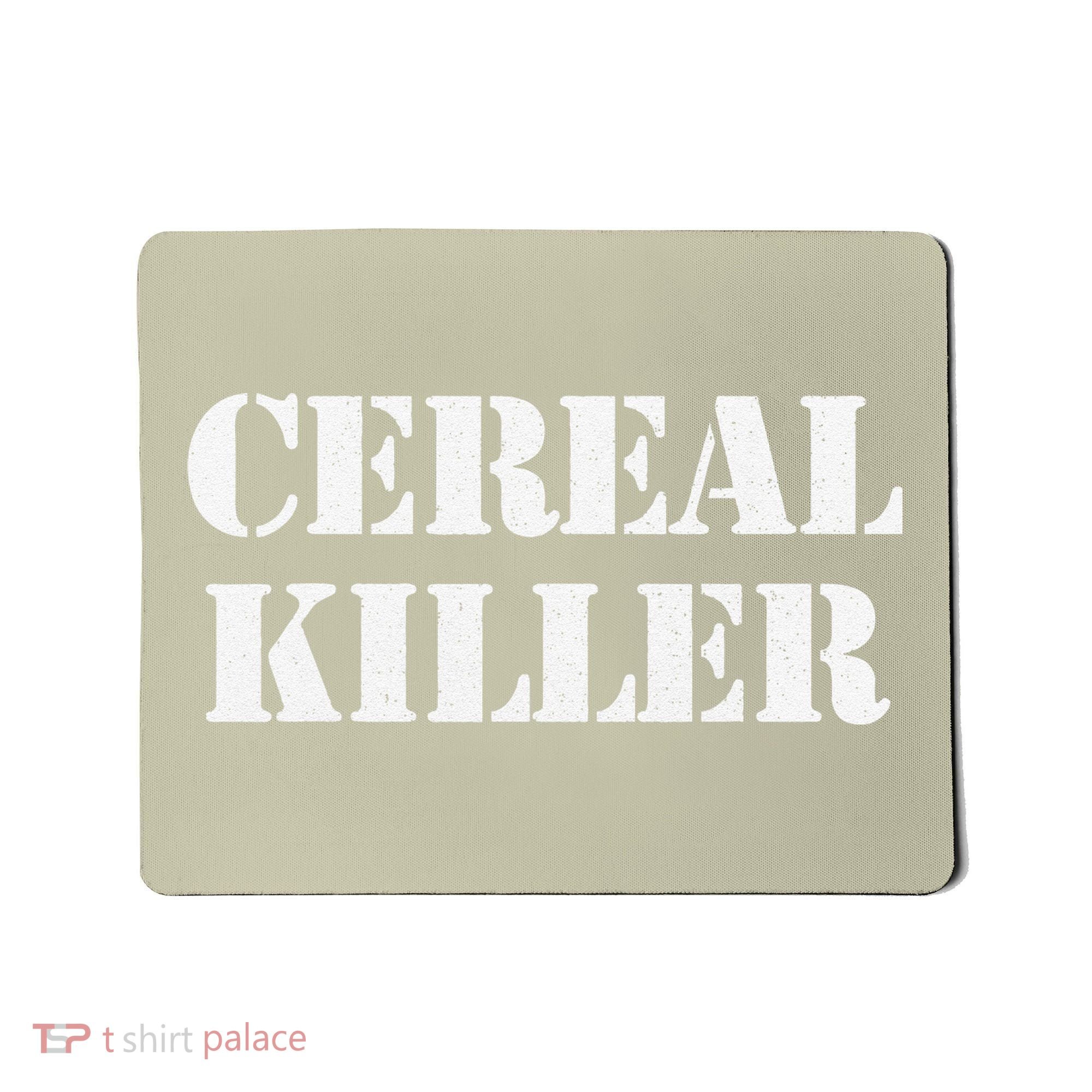 Cereal Killer Released Funny Halloween Mousepad