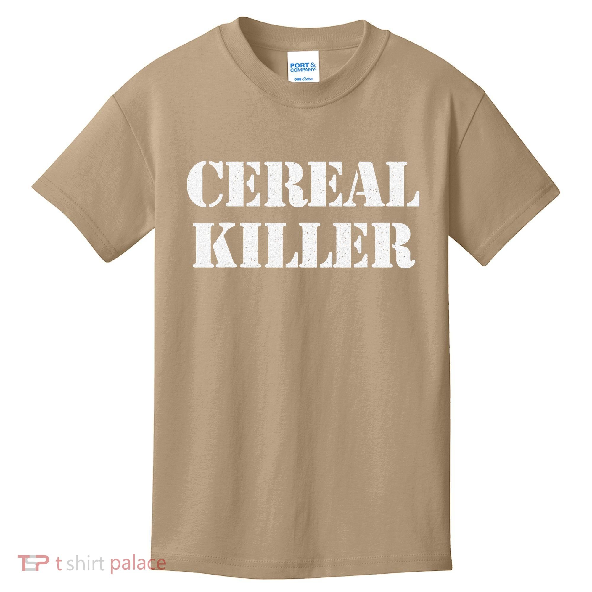 Cereal Killer Released Funny Halloween Kids T-Shirt