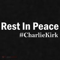 Charlie Kirk Rest In Peace Ladies PosiCharge Tri-Blend Wicking Tank thumb 2