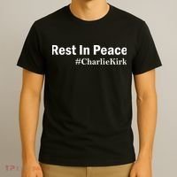 Charlie Kirk Rest In Peace T-Shirt thumb 3