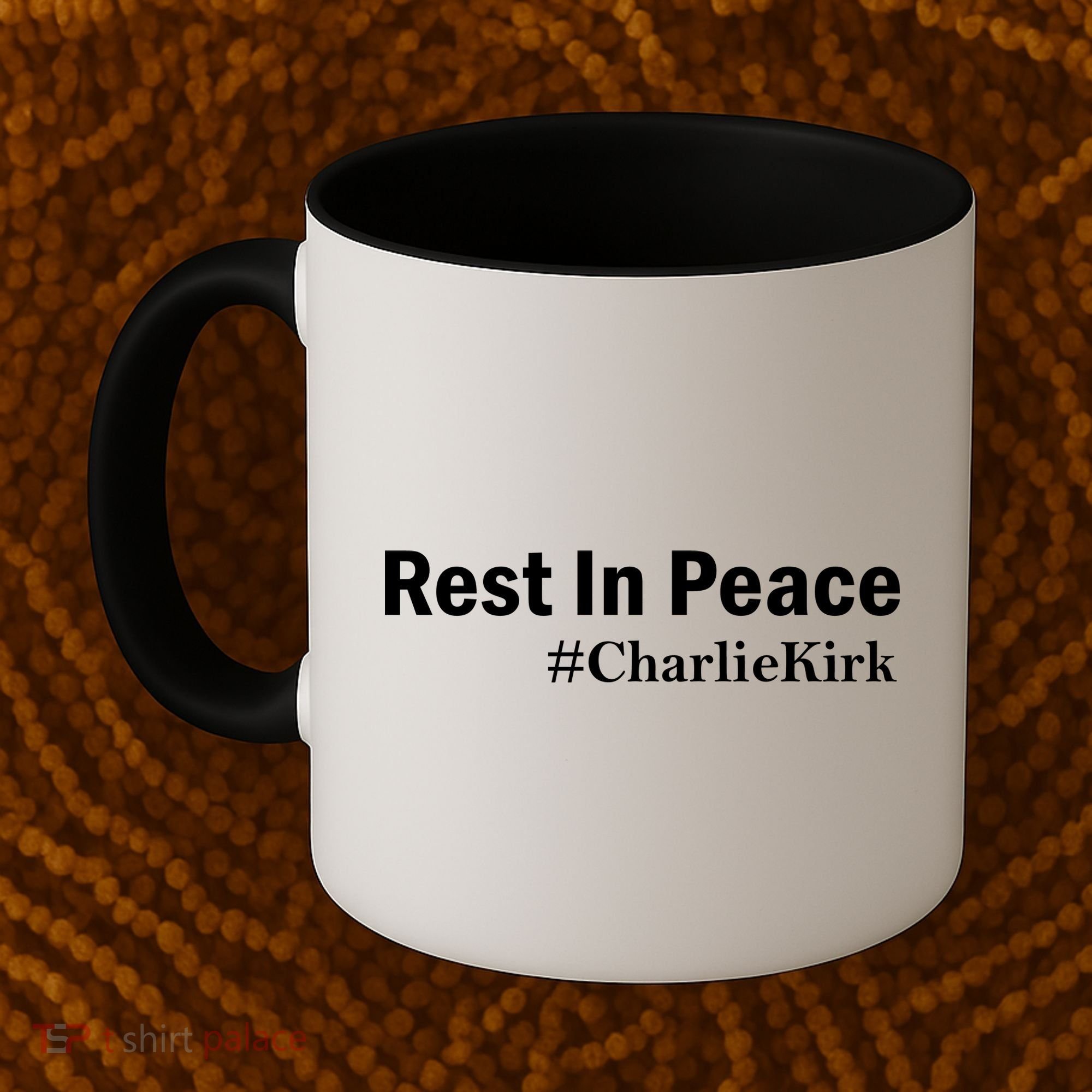 Charlie Kirk Rest In Peace Coffee Mug