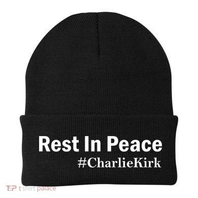 Charlie Kirk Rest In Peace Beanie