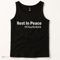 Charlie Kirk Rest In Peace Tank Top thumb 2
