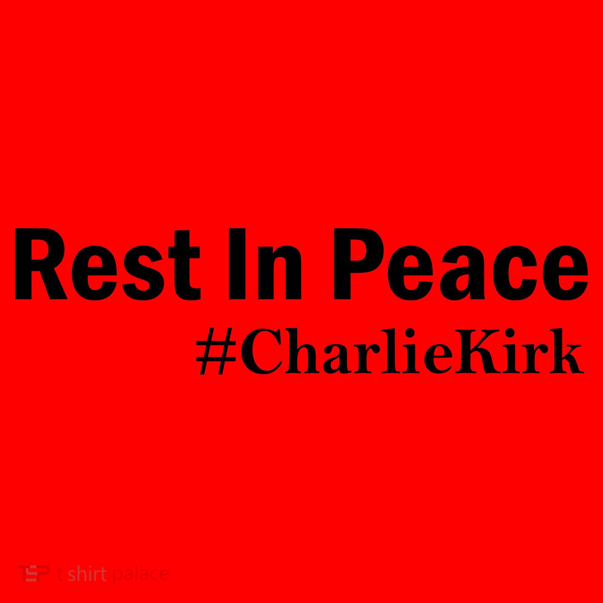 Charlie Kirk Rest In Peace Santa Hat