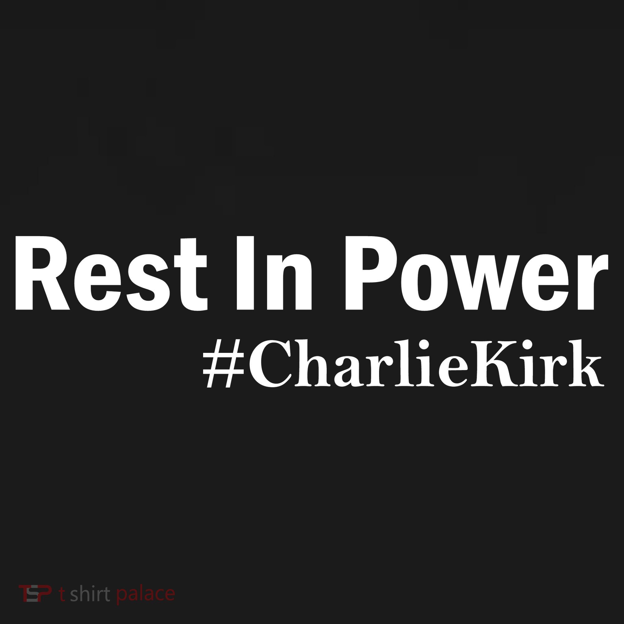 Charlie Kirk Rest In Power Ornament