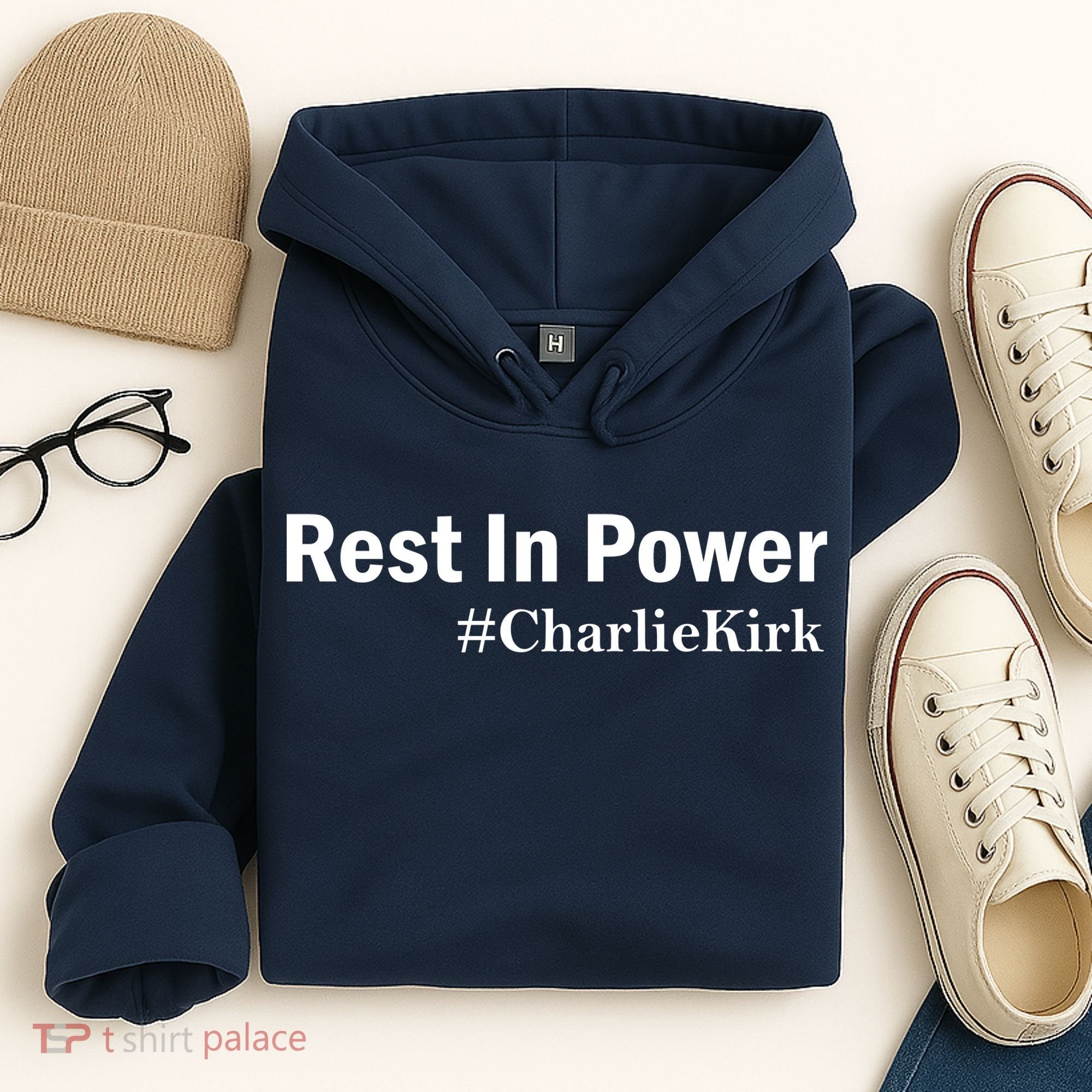 Charlie Kirk Rest In Power Hoodie