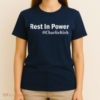 Charlie Kirk Rest In Power T-Shirt thumb 4