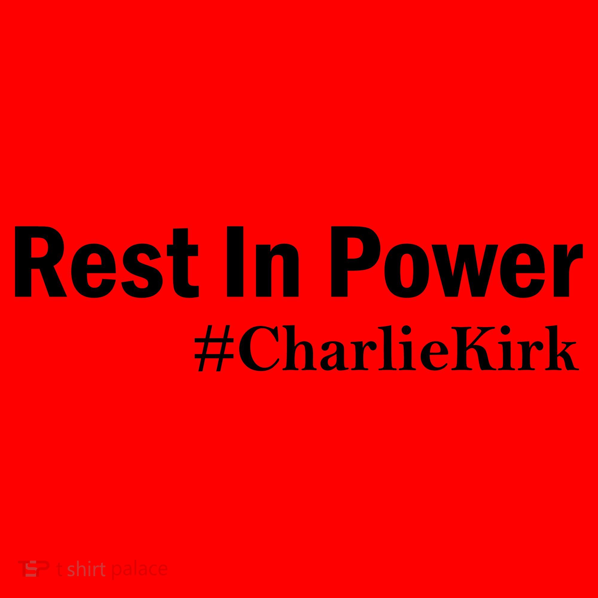 Charlie Kirk Rest In Power Santa Hat