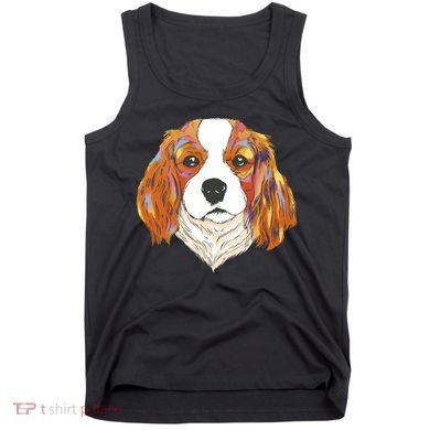 Cavalier King Spaniel Colorful Dog Tank Top