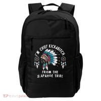 Chief Kickabitch Slapahoe Tribe Funny Native Backpack thumb 0