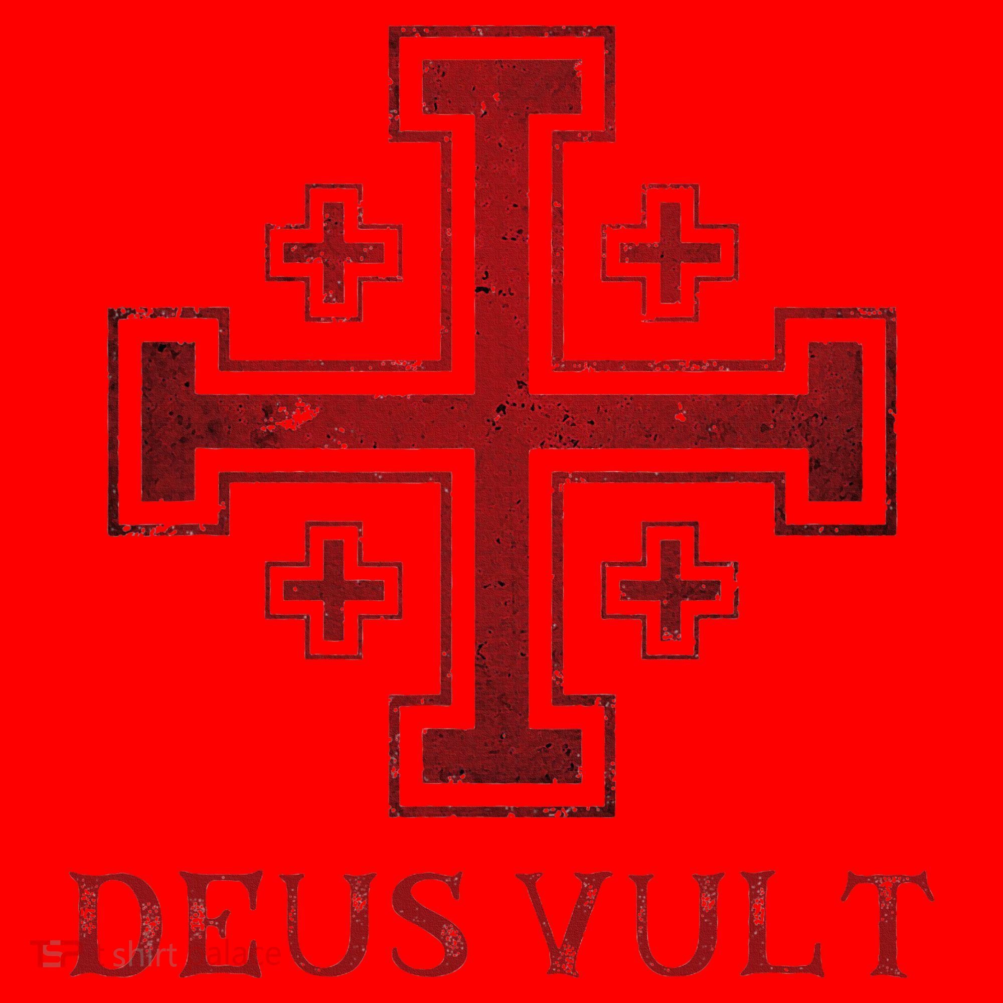 Catholic Knight Templar Crusader Cross Santa Hat
