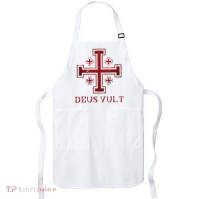Catholic Knight Templar Crusader Cross Apron