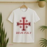 Catholic Knight Templar Crusader Cross T-Shirt thumb 2