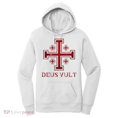 Catholic Knight Templar Crusader Cross Women's Hoodie