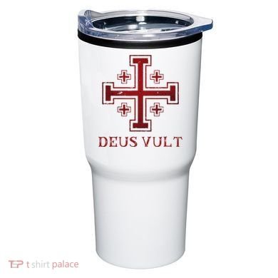 Catholic Knight Templar Crusader Cross Tumbler