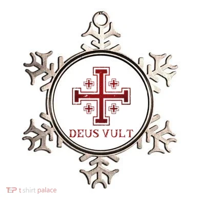 Catholic Knight Templar Crusader Cross Ornament