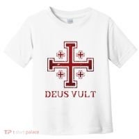 Catholic Knight Templar Crusader Cross Toddler T-Shirt thumb 0