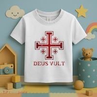 Catholic Knight Templar Crusader Cross Toddler T-Shirt thumb 3
