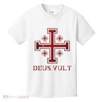 Catholic Knight Templar Crusader Cross Kids T-Shirt thumb 0