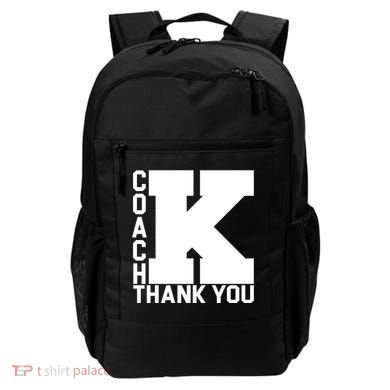 Coach K Thank You Backpack