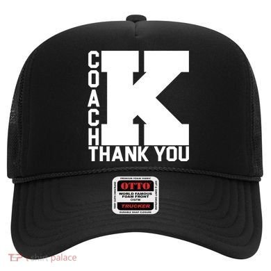 Coach K Thank You Hat