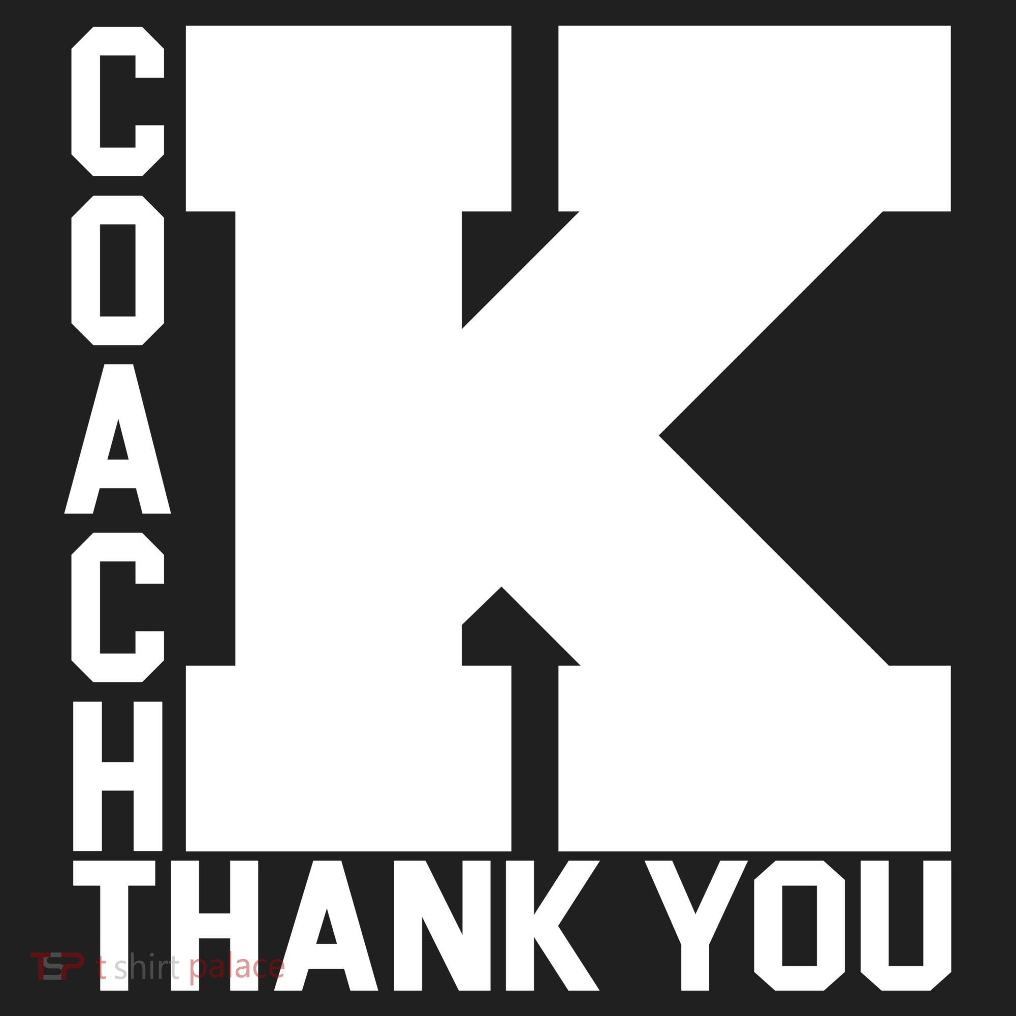 Coach K Thank You Hat