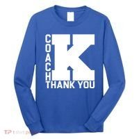 Coach K Thank You Long Sleeve Shirt thumb 0