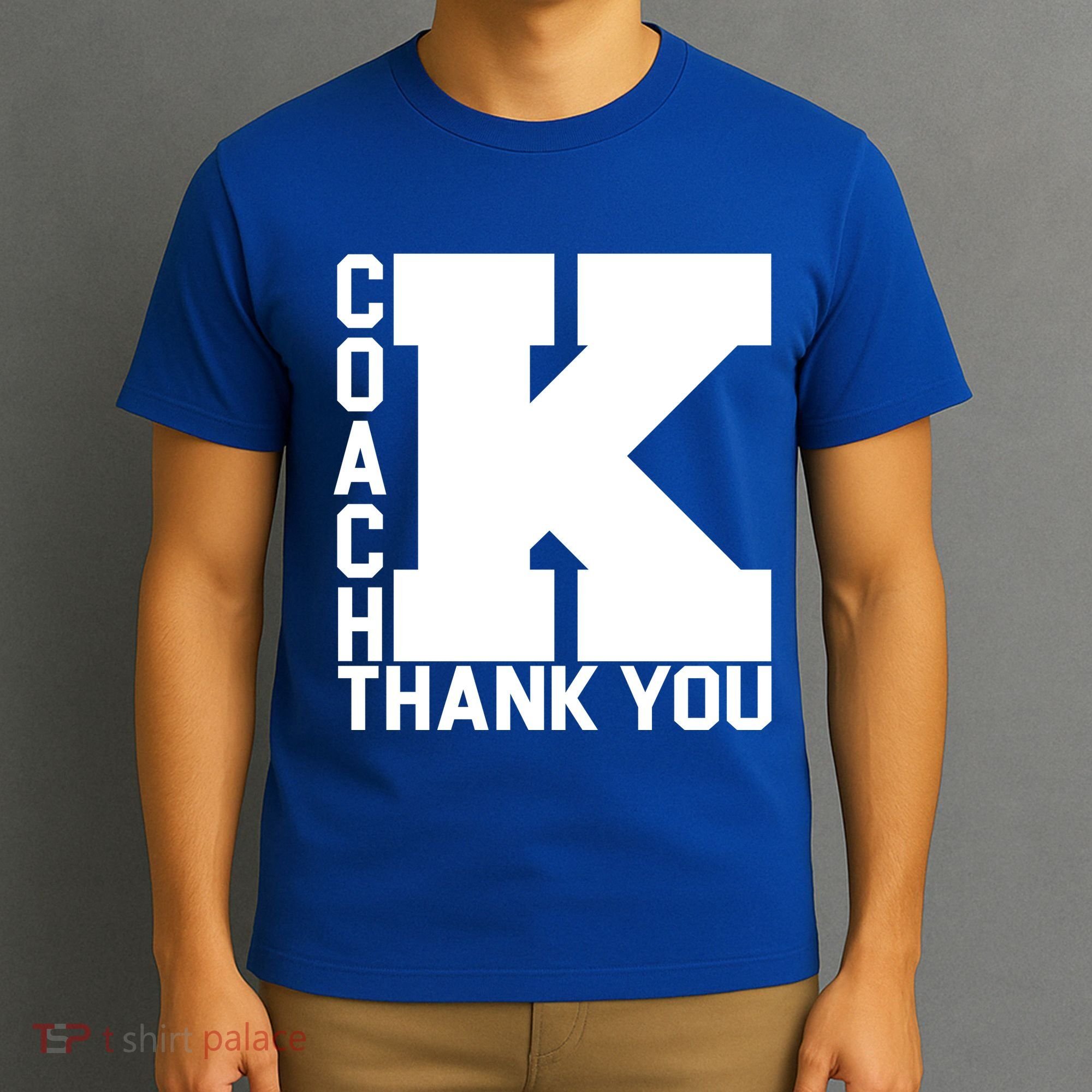 Coach K Thank You T-Shirt