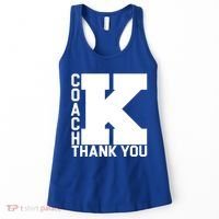 Coach K Thank You Women's Tank Top thumb 0