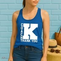 Coach K Thank You Women's Tank Top thumb 2