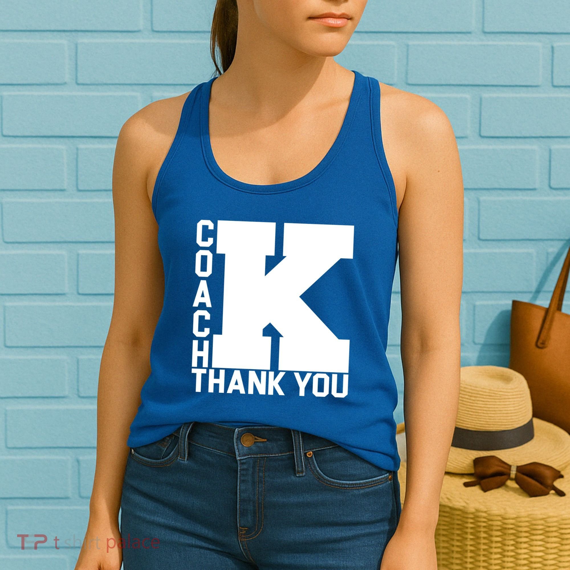 Coach K Thank You Women's Tank Top