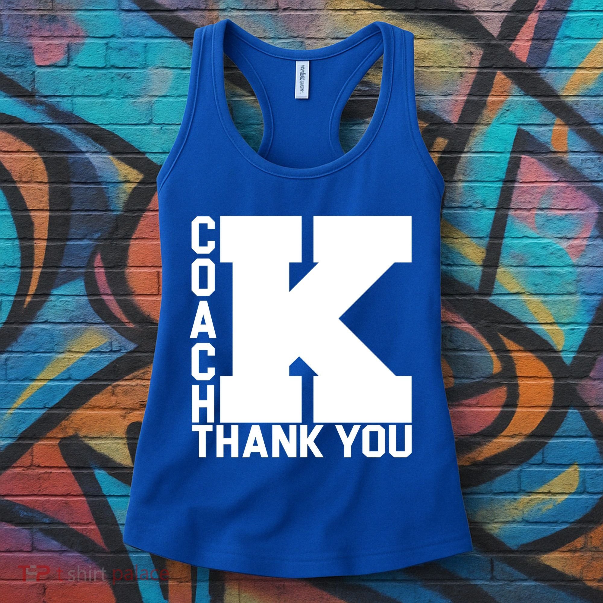 Coach K Thank You Women's Tank Top
