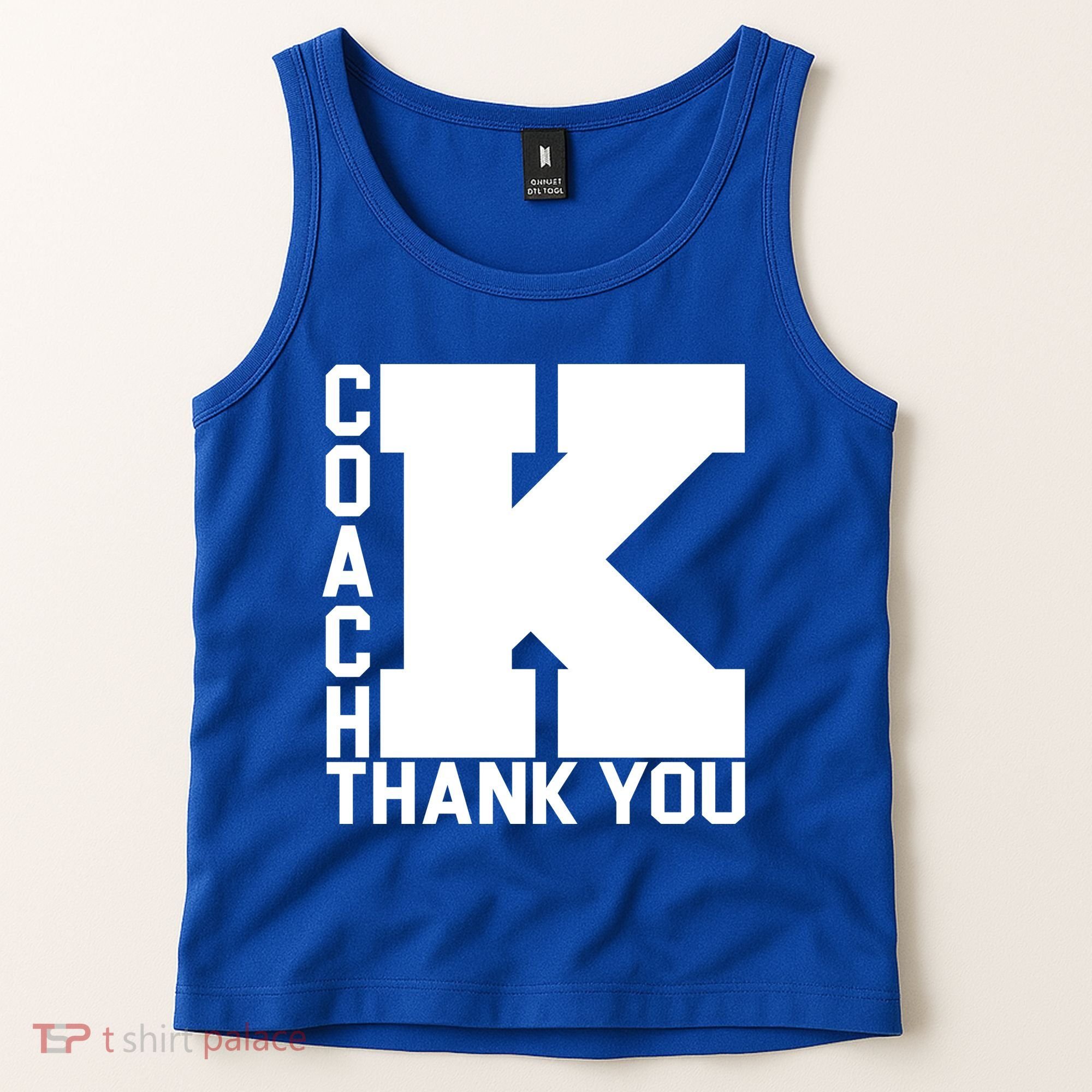 Coach K Thank You Tank Top