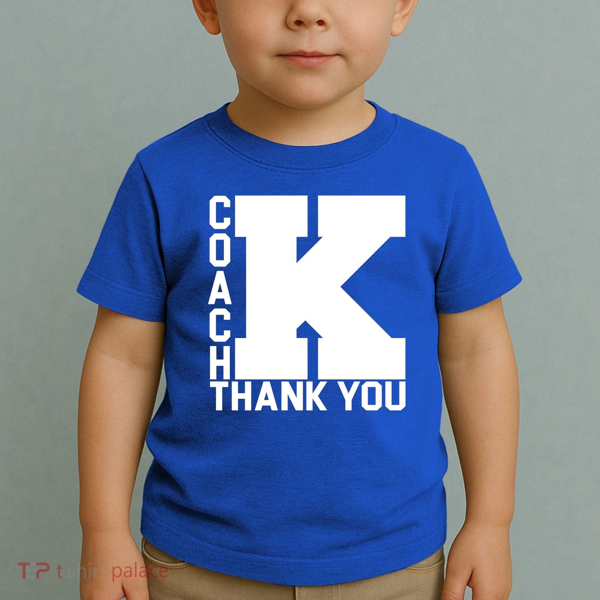 Coach K Thank You Toddler T-Shirt