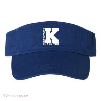 Coach K Thank You Visor