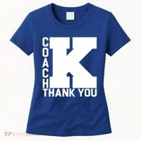 Coach K Thank You Women's T-Shirt thumb 0