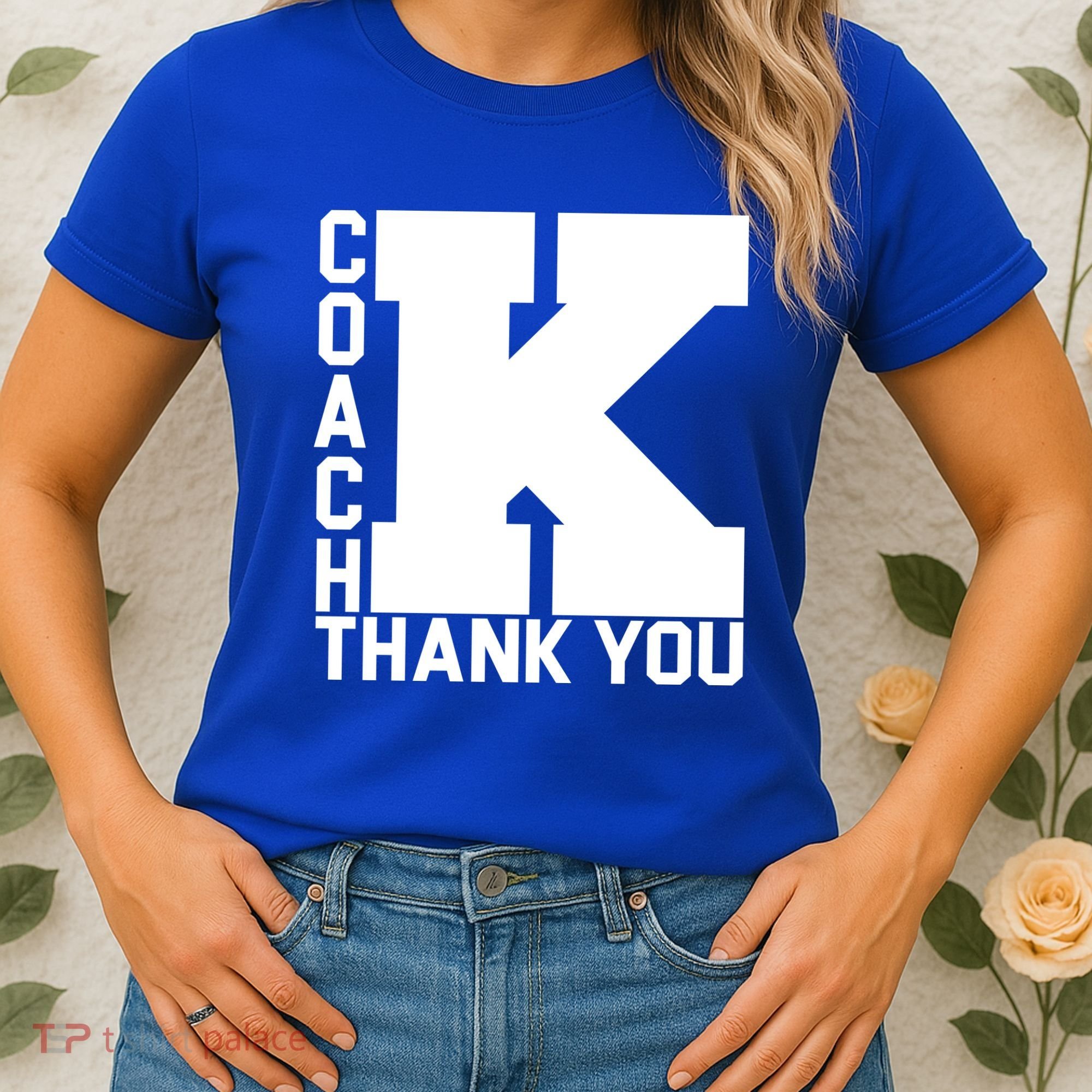 Coach K Thank You Women's T-Shirt