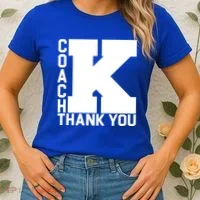 Coach K Thank You Women's T-Shirt thumb 2