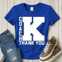 Coach K Thank You Women's T-Shirt thumb 3