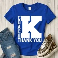 Coach K Thank You Women's T-Shirt thumb 3