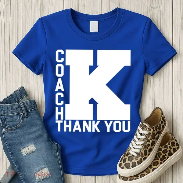 Coach K Thank You Women's T-Shirt