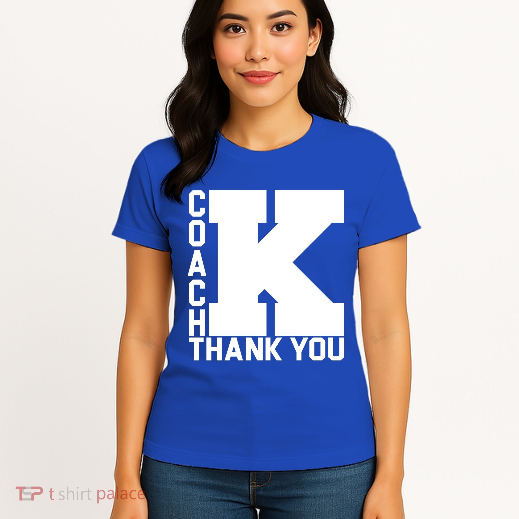 Coach K Thank You Women's T-Shirt