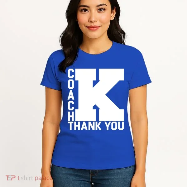 Coach K Thank You Women's T-Shirt