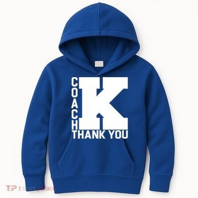 Coach K Thank You Kids Hoodie