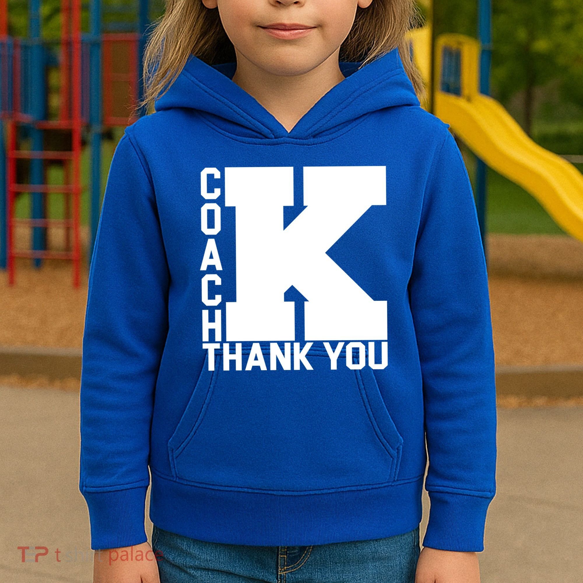 Coach K Thank You Kids Hoodie