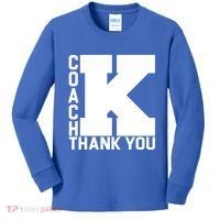 Coach K Thank You Kids Long Sleeve Shirt thumb 0