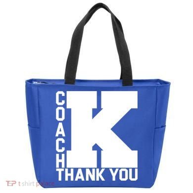 Coach K Thank You Tote Bag